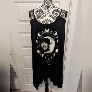 NWT hot topic sun moon tank
